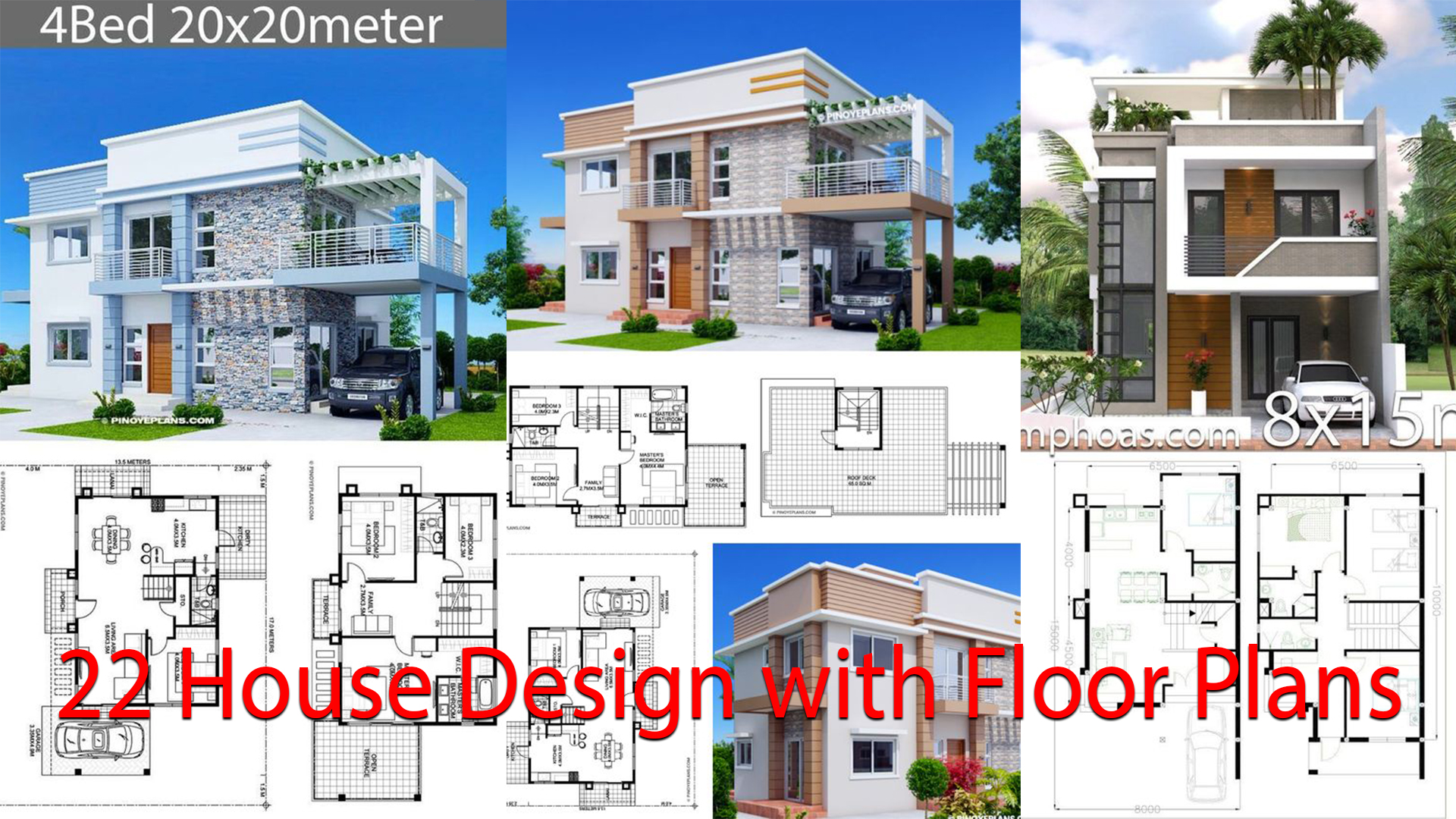 22 House design with floor plans you will love