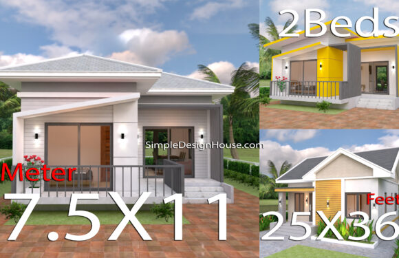 4 Best House Design With Front Size 7.5m