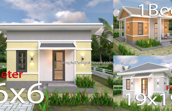 Best 3 Small Single Family House 6×6 Meters