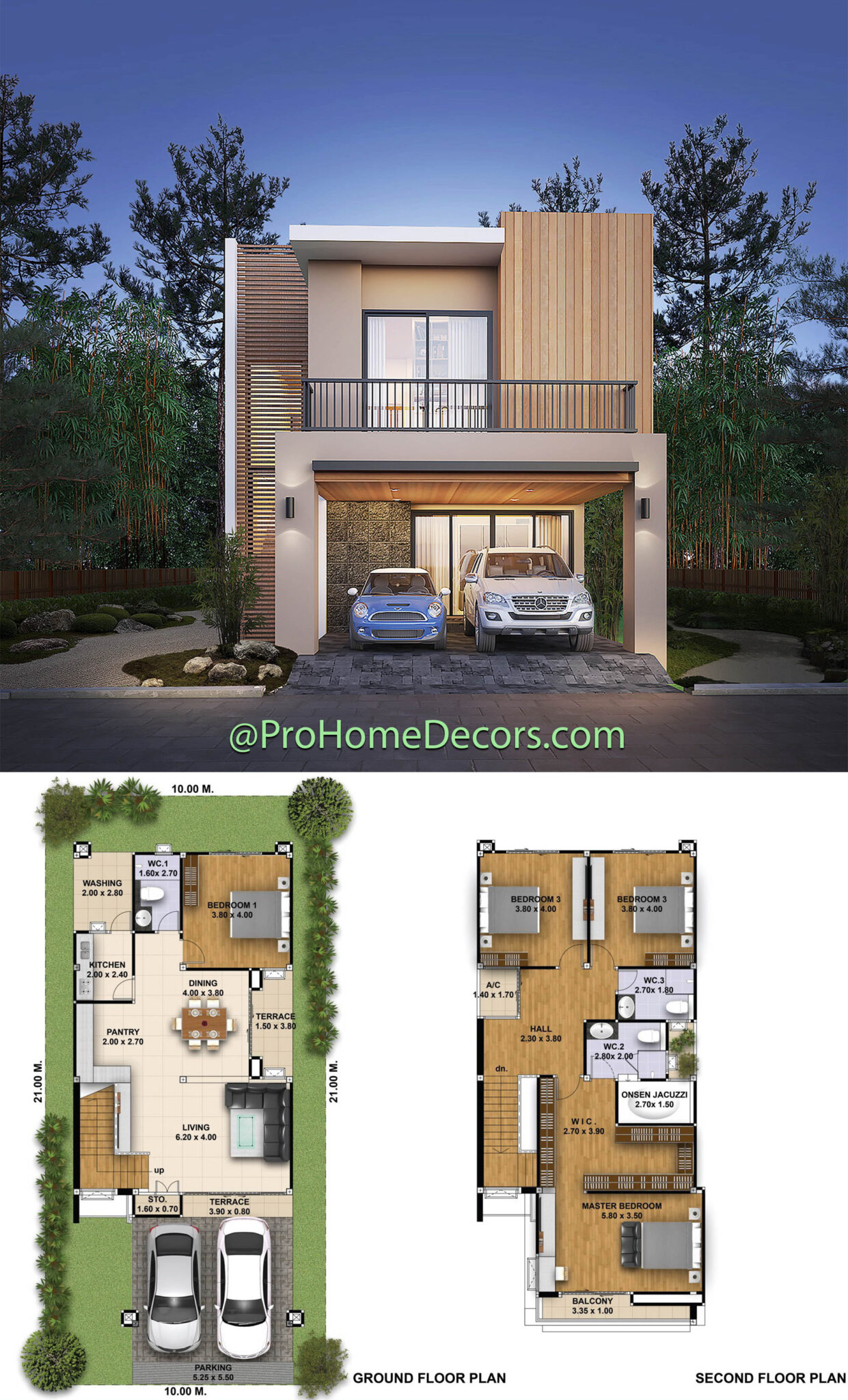 10 Modern 2 Story House with floor plans - Simple Design House
