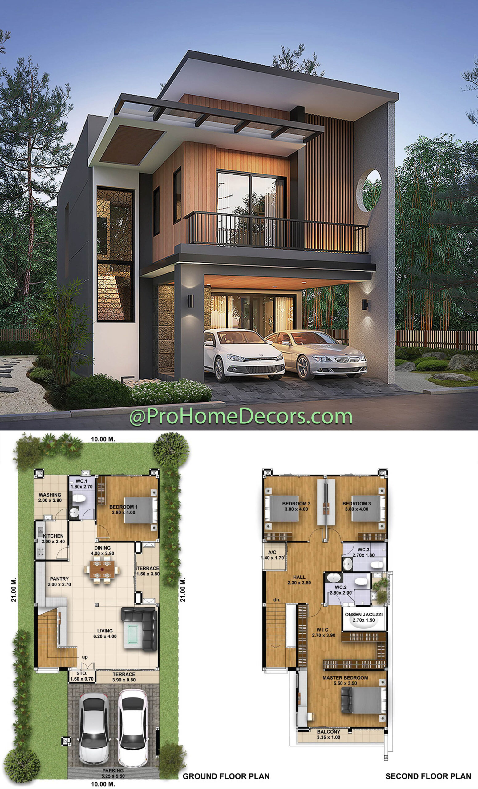 10 Modern 2 Story House With Floor