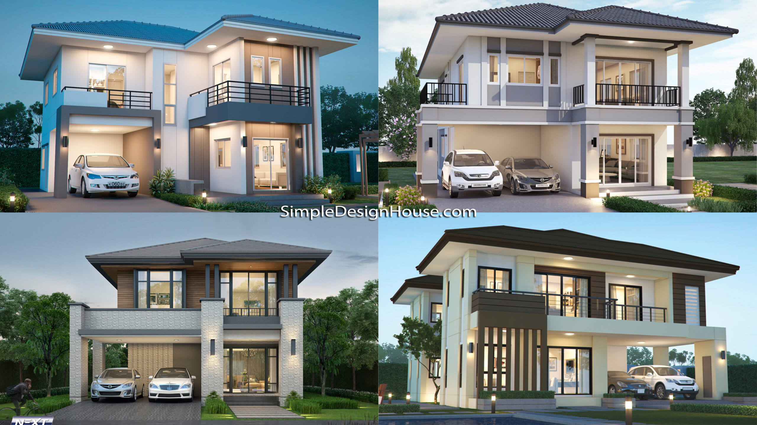 12 House Design Idea with Front size 9.5 Meter You need to see
