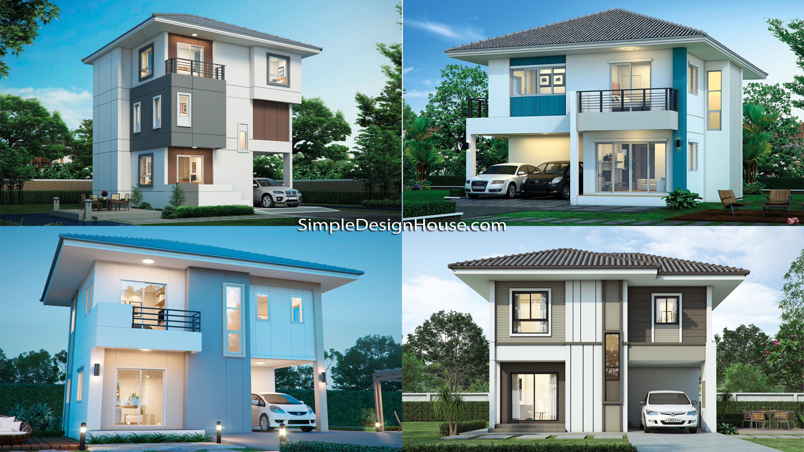 14 Modern House With Front Size 8 Meter You Want to Check