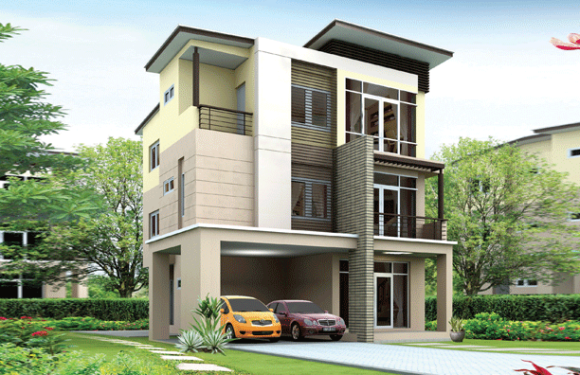 House Design 3d 10×13.5 M 5 Bedrooms with Layout Plan