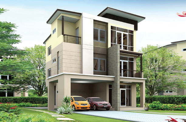 House-Design-3d-10x13.5-M-5-Bedrooms-with-Layout-Plan