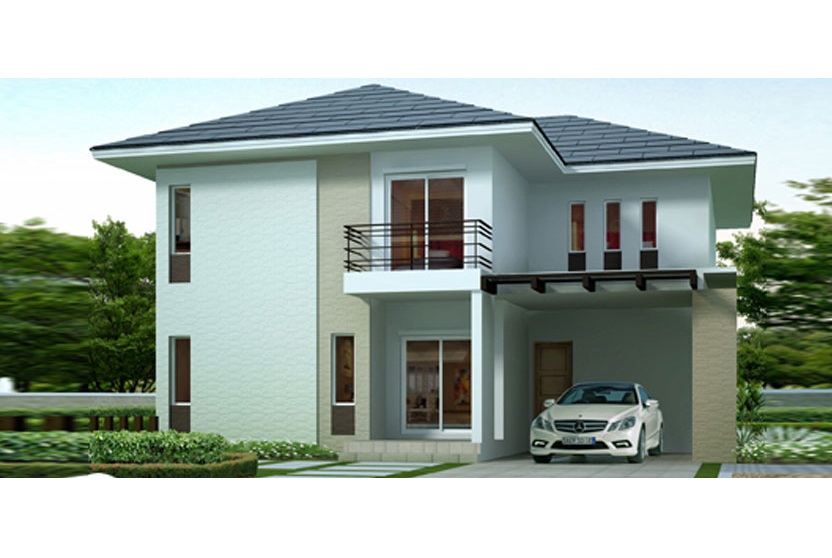 House-Design-3d-12x13-M-3-Bedrooms-with-Floor-Plan