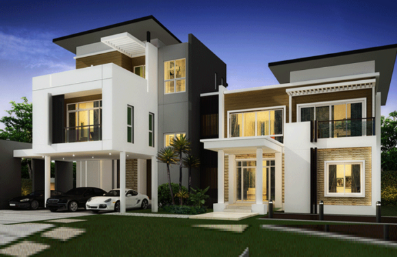 House Design Plan 20.5×12.5 M with 6 Bedrooms floor Plan