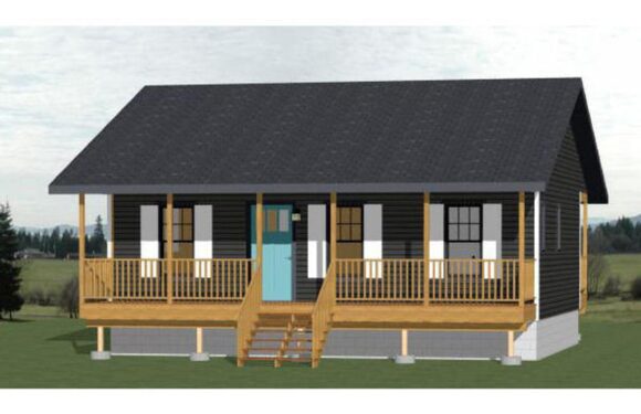30×24 Small House Plan 720 sq ft PDF Floor Plan