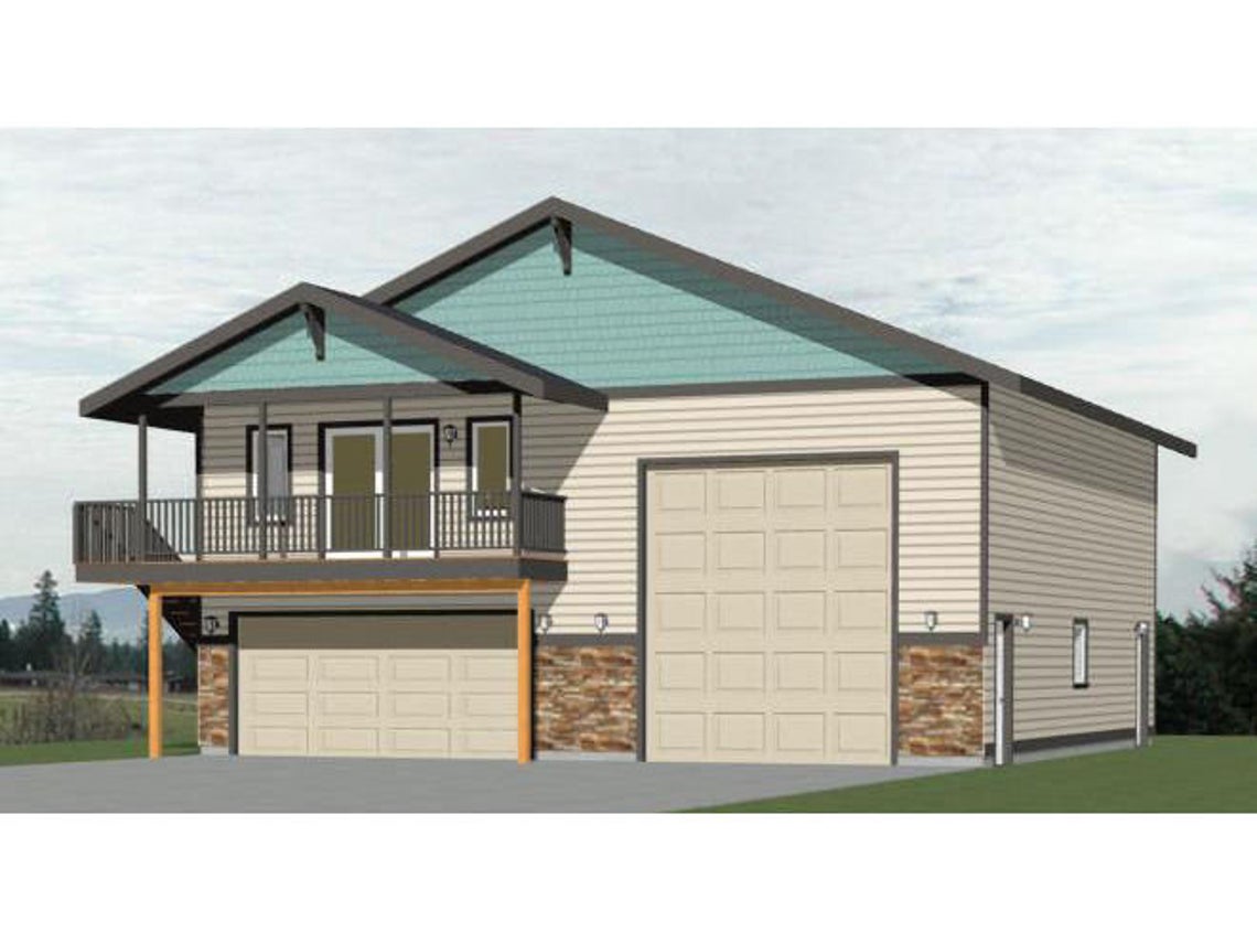 40x40-House-Design-Plan-2-Bedrooms-2.5-Baths-964-sq-ft-PDF-Floor-Plan