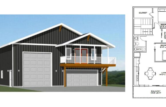 40×40 House Plan 1,004 sq ft PDF Floor Plan