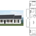 60x30 House Plan 4 Bedrooms 3 Baths 1,800 sq ft PDF Floor Plan