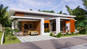 House Design Plans 16x12 Meter 52x39 Feet 3 bedrooms PDF Full Plan