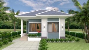 Small House Plans 7x7 with 2 Bedrooms Full PDF Plans 24x24 Feet 2 Beds