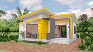 Small Modern House Designs 7.5x11 Meter 25x36 Feet Full PDF Plan