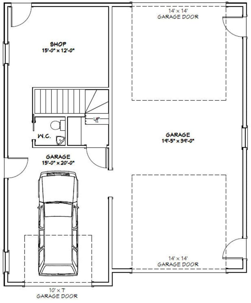 36x42-Small-House-Plan-1-Bedroom-1.5-Bath-961-sq-ft-PDF-Floor-Plan-ground-floor