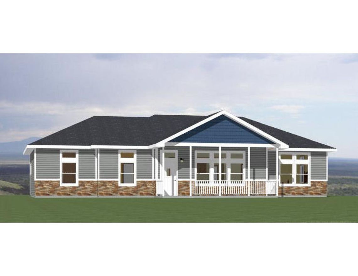 60x30-House-Plan-4-Bedrooms-2-Baths-1800-sq-ft-PDF-Floor-Plan-3d-view