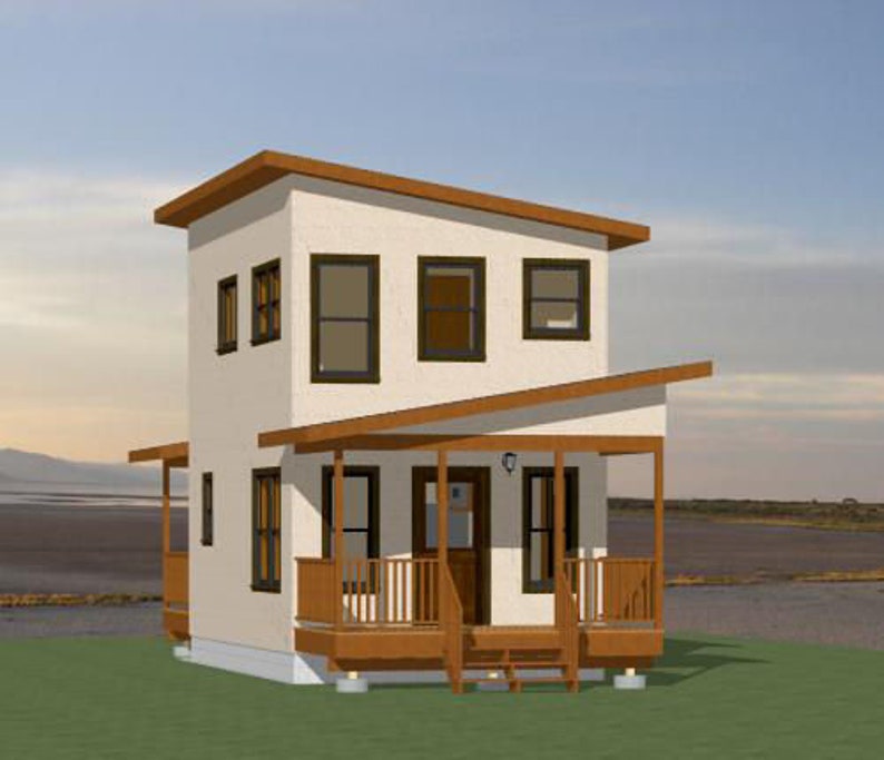 14x24-Small-House-Design-1-Bedroom-1.5-Bath-597-sq-ft-PDF-Floor-Plan