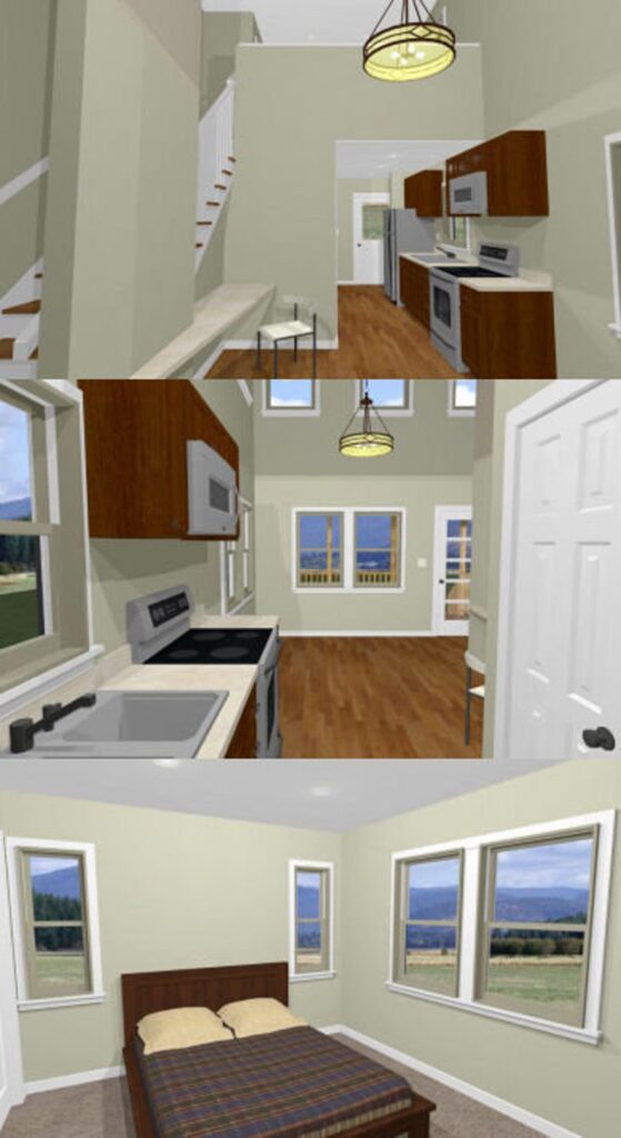 14x26-Small-House-Plan-1-Bedroom-1.5-Bath-493-sq-ft-PDF-Floor-Plan-interior