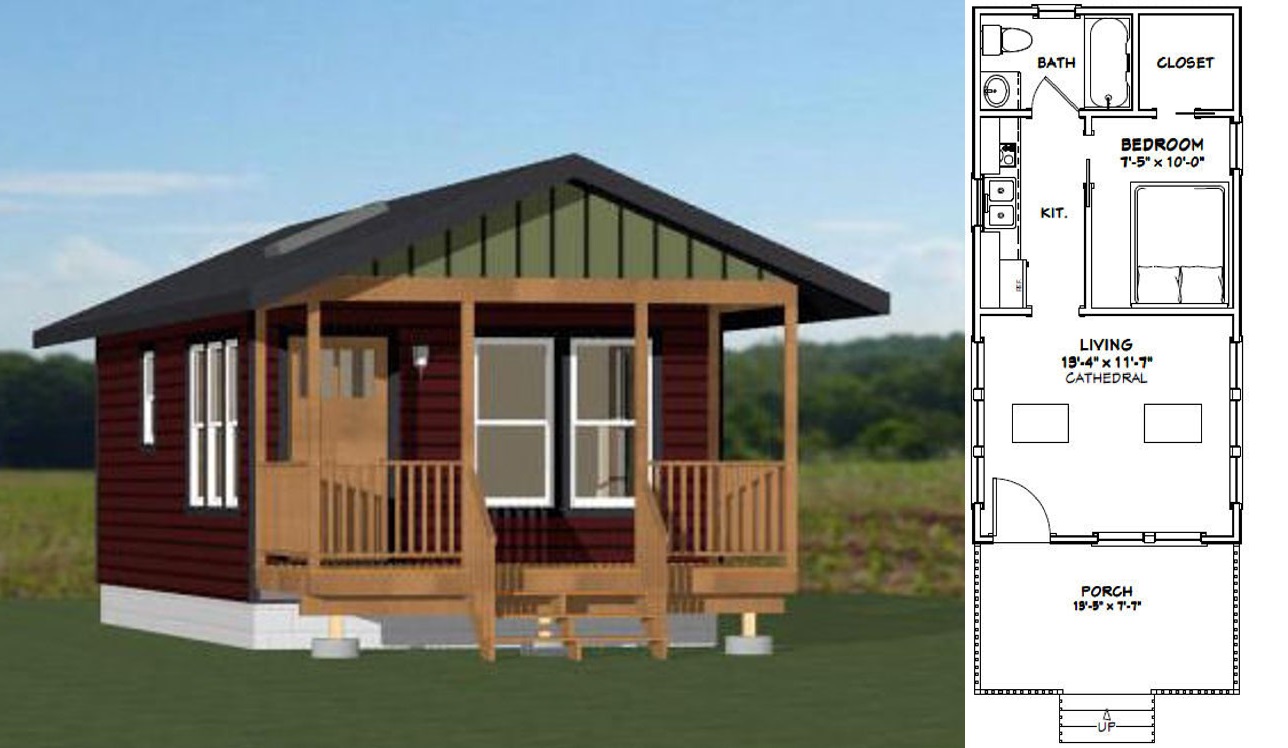 14x28-Small-House-Design-1-Bedroom-1-Bath-391-sq-ft-PDF-Floor-Plan-C