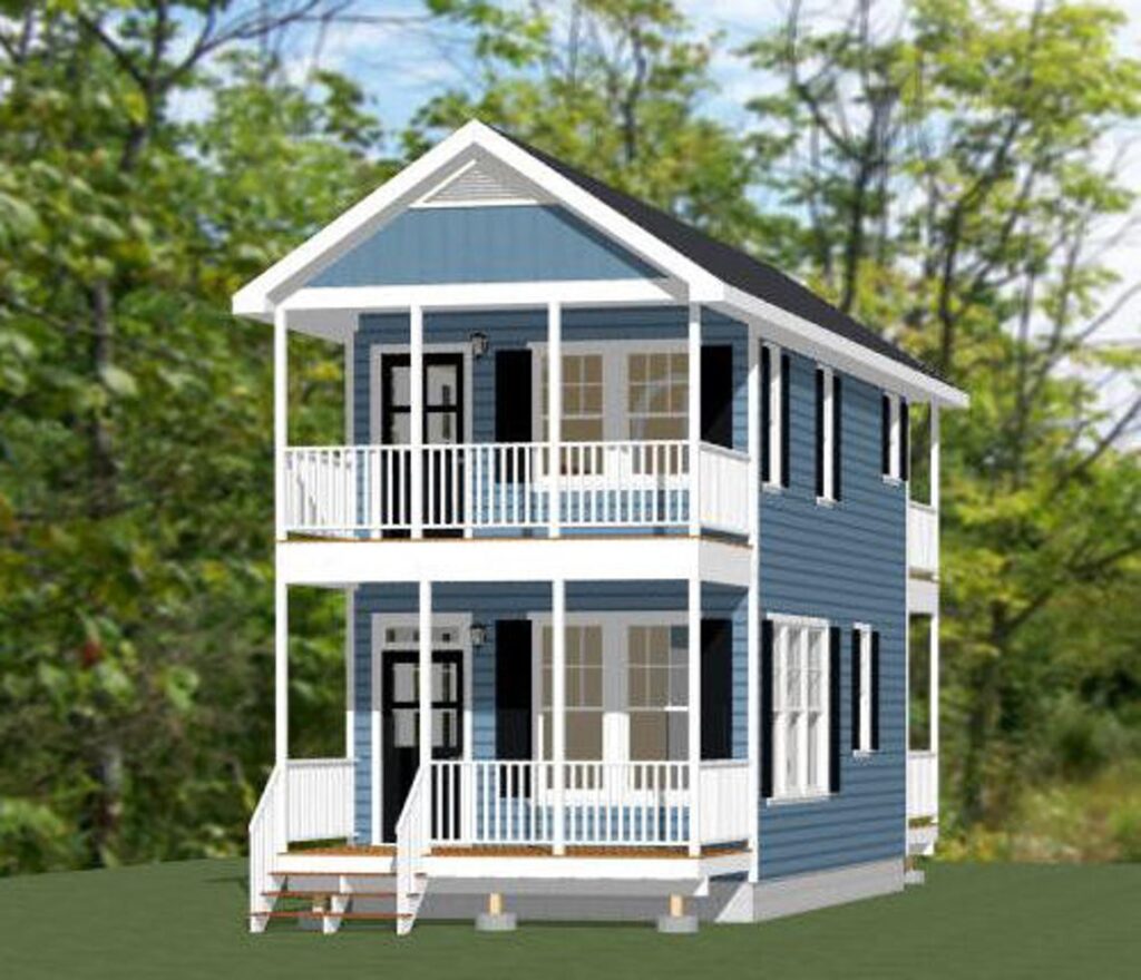 14x28-Small-House-Design-1-Bedroom-1.5-Bath-749-sq-ft-PDF-Floor-Plan