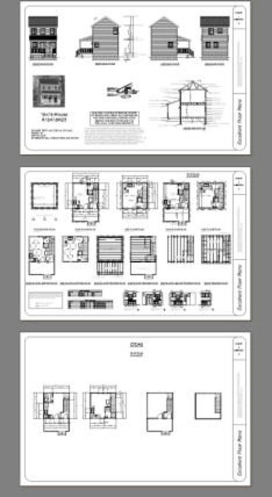 16x16-Duplex-Small-House-441-sq-ft-PDF-Floor-Plan-all