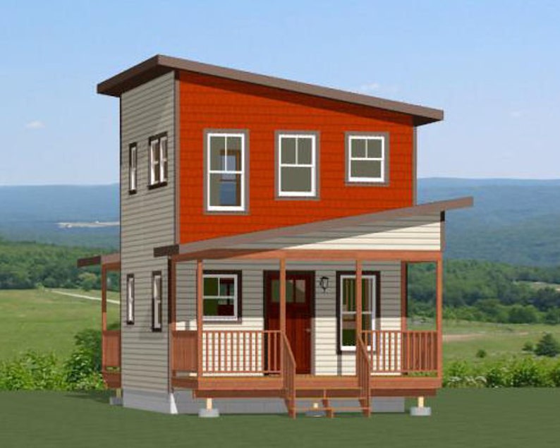 16x16-Small-House-Idea-1-Bedroom-1.5-Bath-465-sq-ft-PDF-Floor-Plan