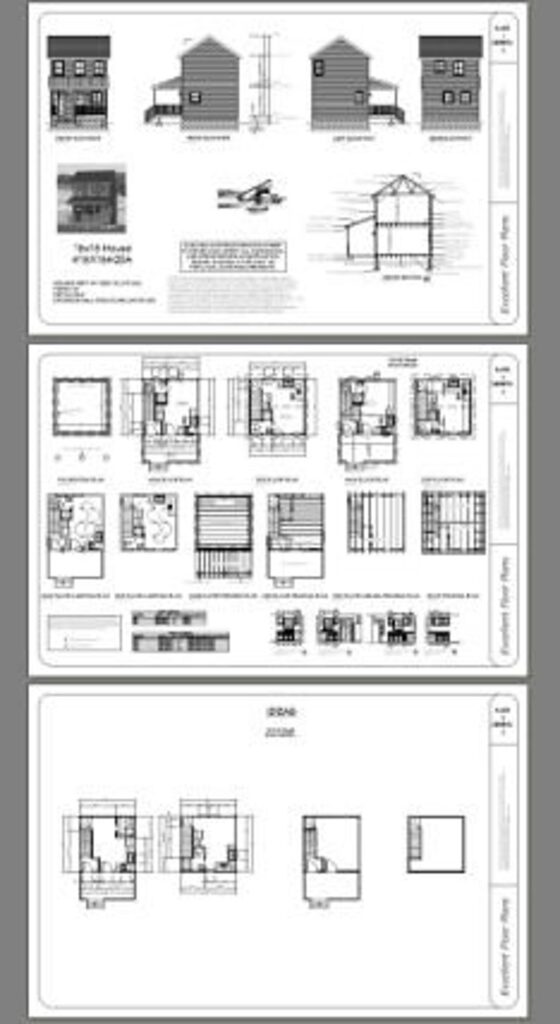 16x16-Tiny-Duplex-Plans-441-sq-ft-PDF-Floor-Plan-all