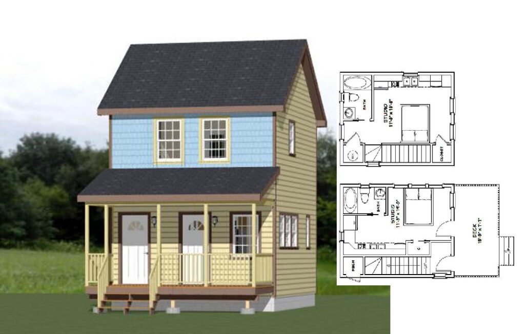 16x20-Duplex-House-Plan-557-sq-ft-PDF-Floor-Plan-Cover