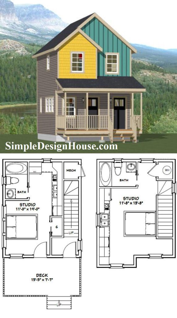 16x20-Duplex-House-Plan-574-sq-ft-PDF-Floor-Plan-3d