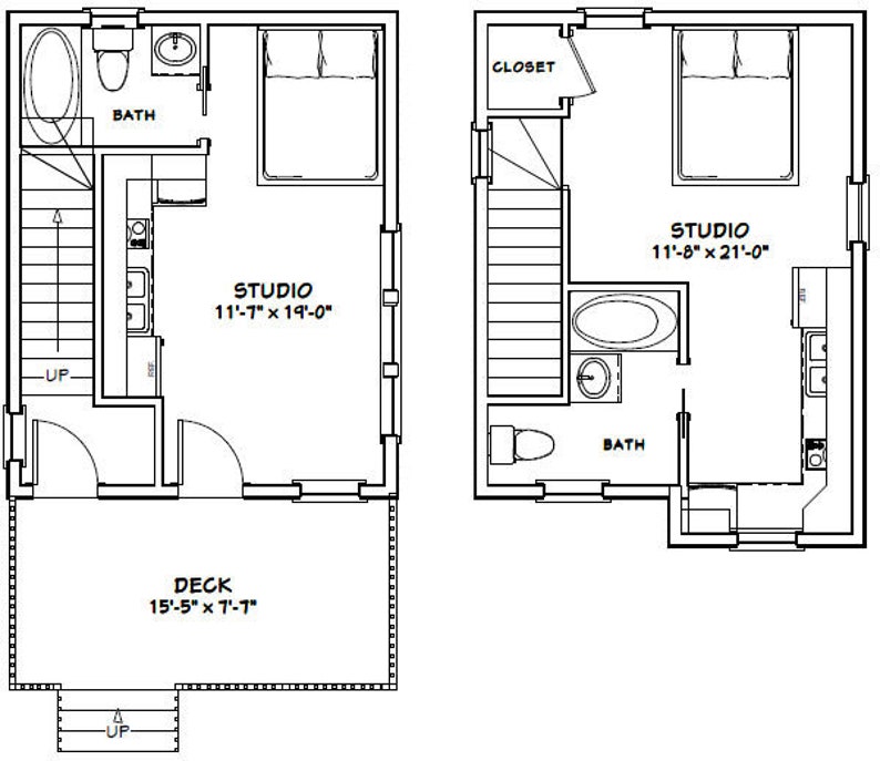 16x20-Duplex-House-Plan-574-sq-ft-PDF-Floor-Plan-layout-floor-plan