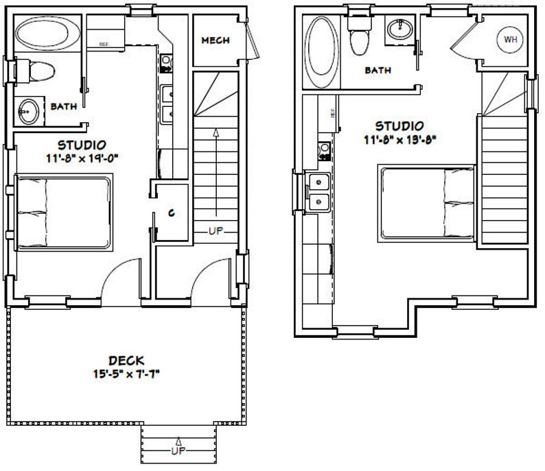 16x20-Duplex-House-Plan-574-sq-ft-PDF-Floor-Plan-layout-plan-1