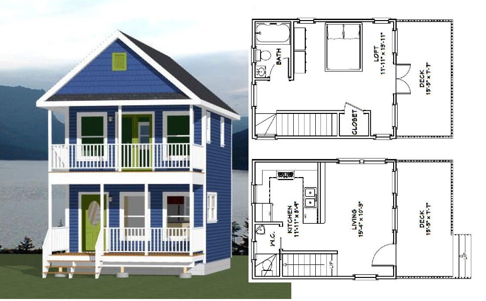 16x20-House-Design-Plan-1-Bedroom-1.5-Bath-569-sq-ft-PDF-Floor-Plan-Cover