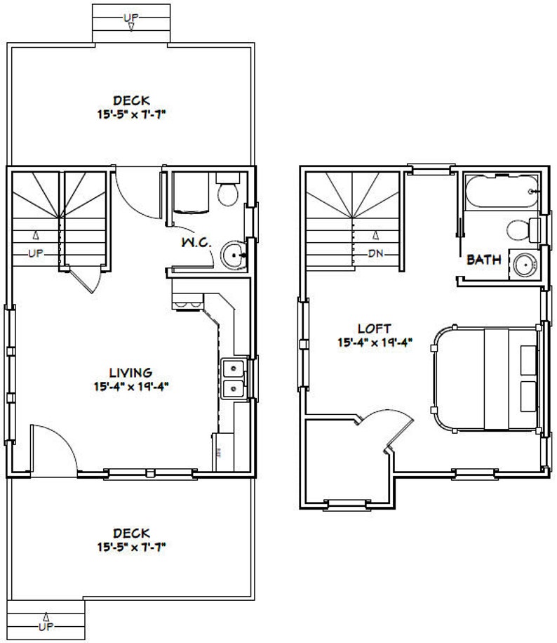 16x20-House-Plans-3d-1-Bedroom-1.5-Bath-586-sq-ft-PDF-Floor-Plan-layout-plan