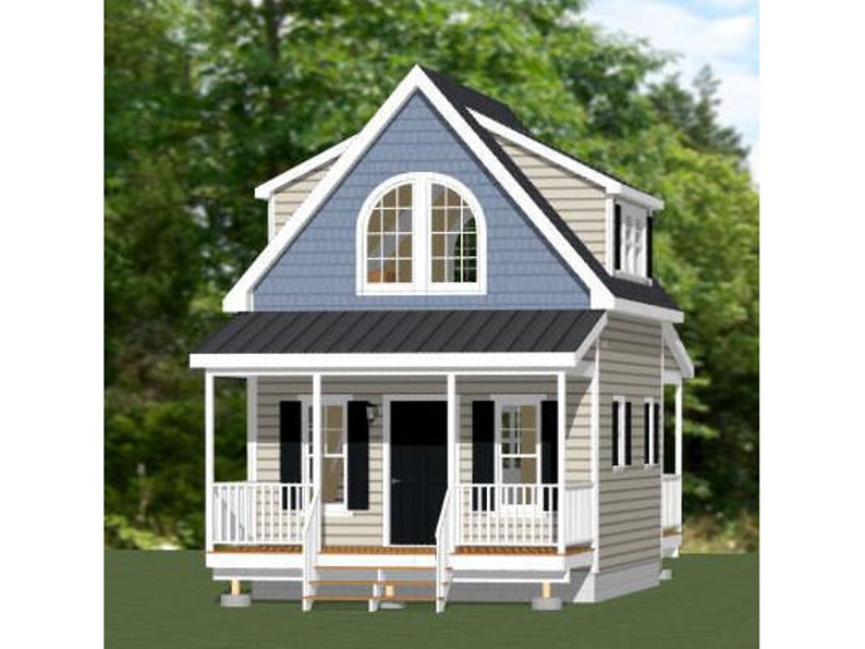 16x20-Simple-House-3d-1-Bedroom-1-Bath-574-sq-ft-PDF-Floor-Plan