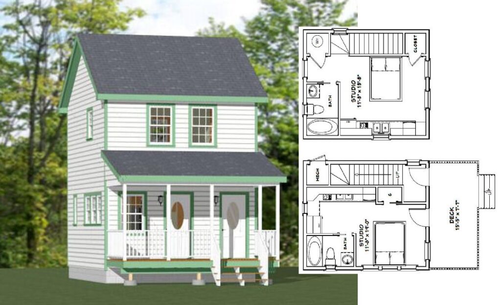 16x20-Small-Duplex-Plan-557-sq-ft-PDF-Floor-Plan-Cover