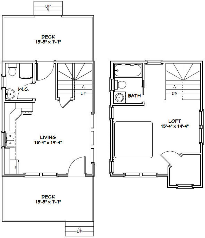 16x20-Tiny-Simple-House-1-Bedroom-1.5-Bath-586-sq-ft-PDF-Floor-Plan-layout-plan