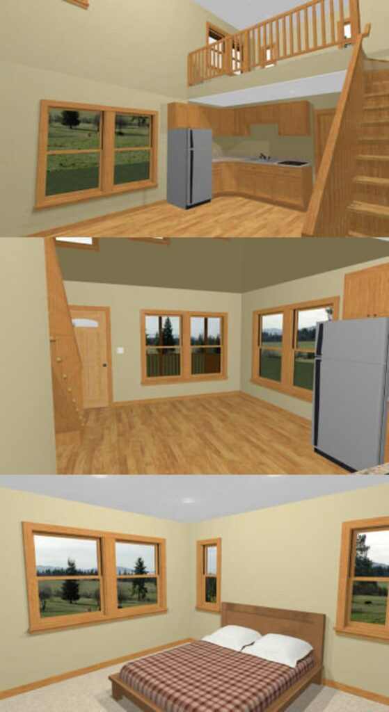 16x24-Best-Small-House-1-Bedroom-1-Bath-555-sq-ft-PDF-Floor-Plan-interior