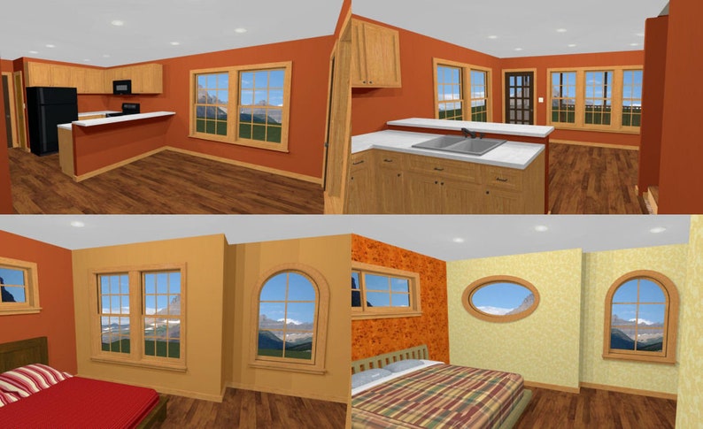 16x24-House-Plan-3d-2-Bedrooms-2.5-Baths-1075-sq-ft-PDF-Floor-Plan-interior