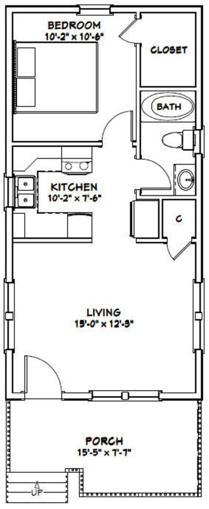 16x32-House-Design-3d-1-Bedroom-1-Bath-511-sq-ft-PDF-Floor-Planv-layout-plan