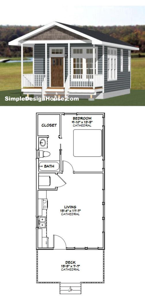 16x32-House-Design-Plan-1-Bedroom-1-Bath-511-sq-ft-PDF-Floor-Plan-3d