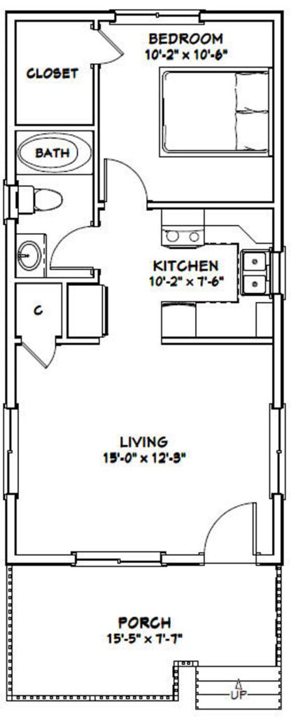16x32-Small-House-Design-1-Bedroom-1-Bath-511-sq-ft-PDF-Floor-Plan-floor-plan