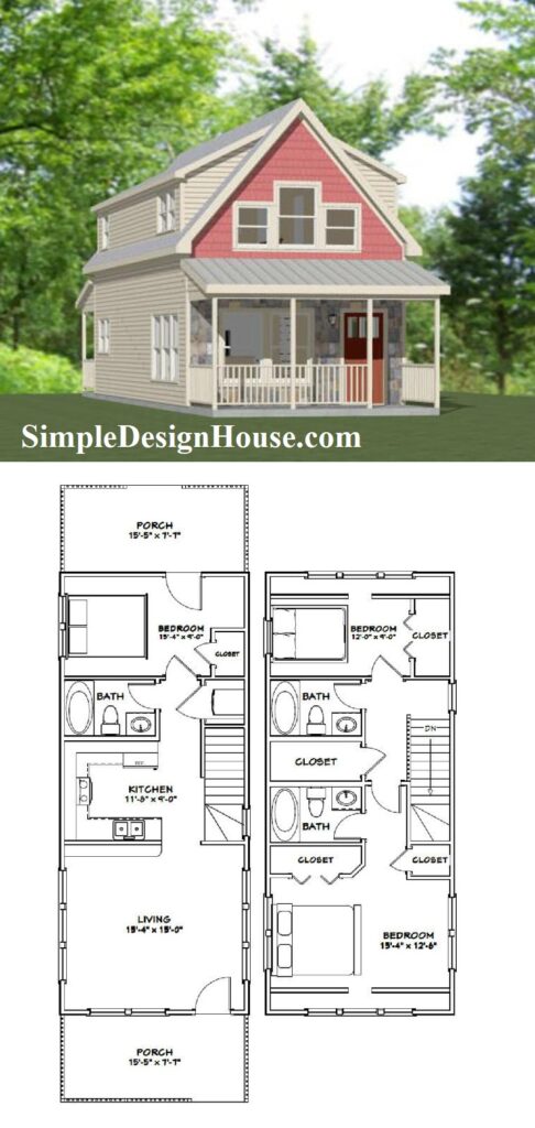 16x40-Tiny-House-Plan-1193-sq-ft-PDF-Floor-Plan-3d