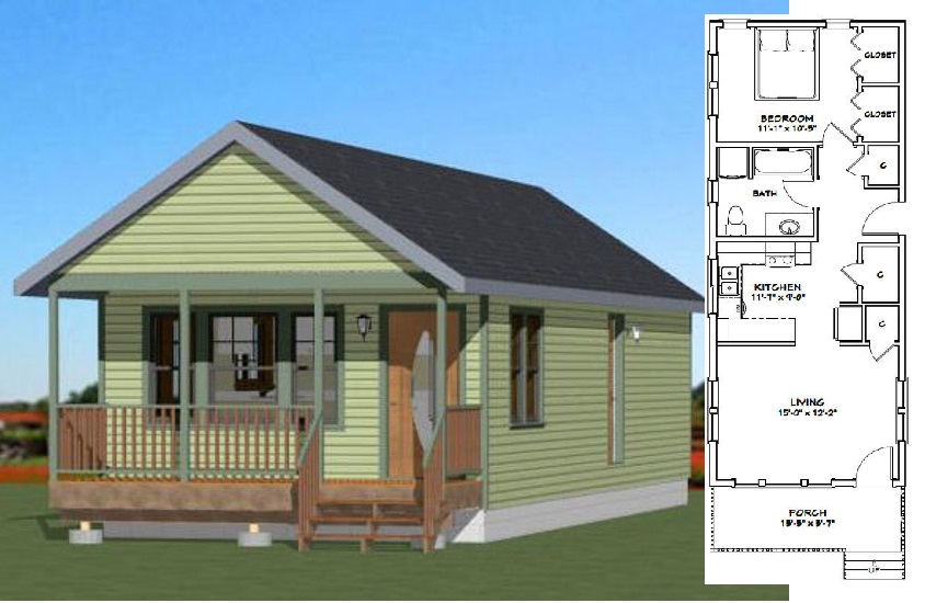 16x42-Small-House-Plan-1-Bedroom-1-Bath-672-sq-ft-PDF-Floor-Plan-Cover