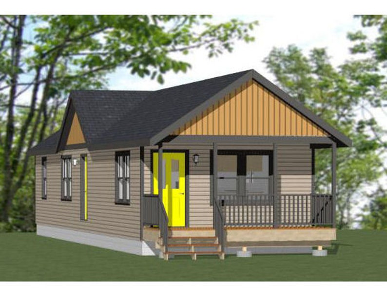 16x54-House-Design-Plans-2-Bedrooms-1-Bath-864-sq-ft-PDF-Floor-Plan