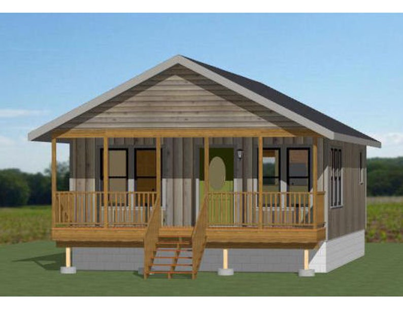 22x32-Simple-House-Plans-2-Bedrooms-1-Baths-704-sq-ft-PDF-Floor-Plan