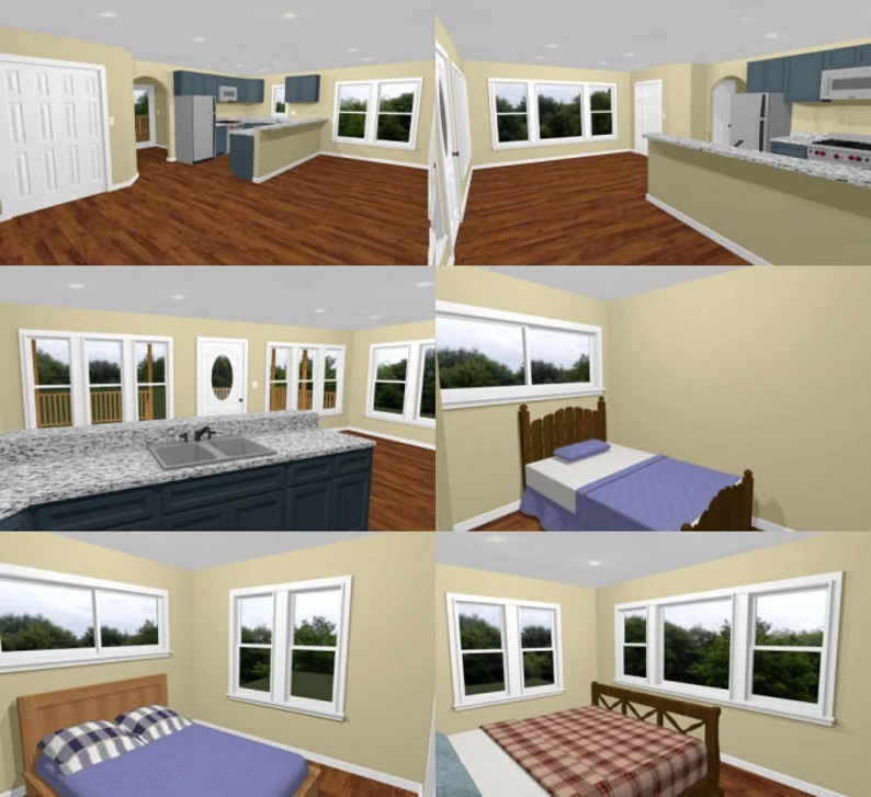 24x24-House-Plans-3d-3-Bedrooms-2-Baths-1106-sq-ft-PDF-Floor-Plan-interior