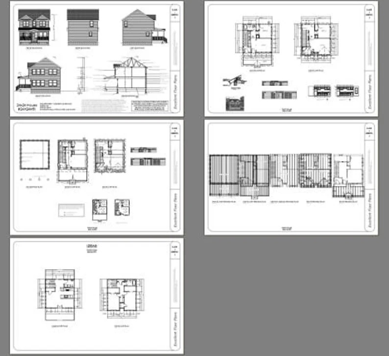 24x24-Small-Duplex-Idea-2-Bedrooms-2-Baths-1086-sq-ft-PDF-Floor-Plan-all