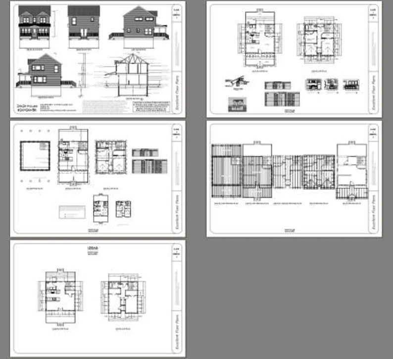 24x24-Small-House-3d-3-Bedrooms-2-Baths-1106-sq-ft-PDF-Floor-Plan-all