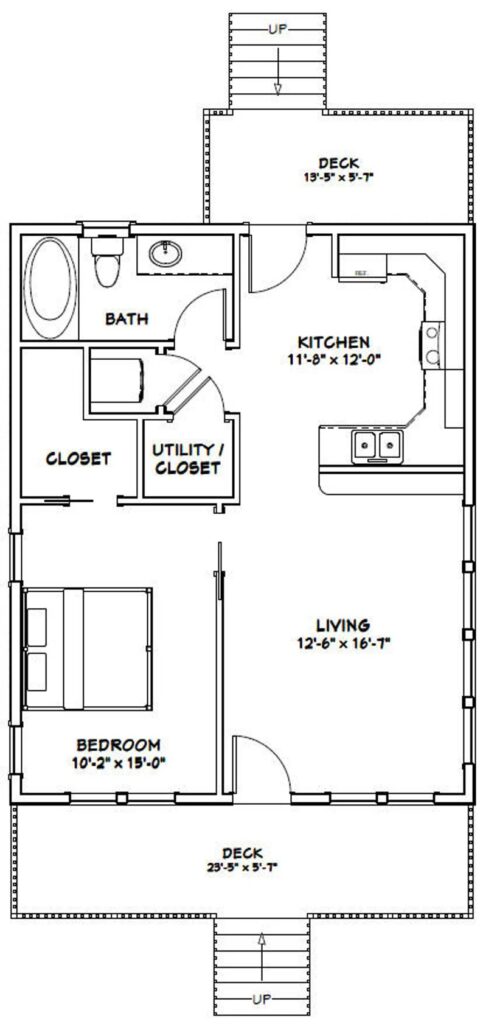 24x30-House-Design-Plans-1-Bedroom-1-Bath-720-sq-ft-PDF-Floor-Plan-layout-plan
