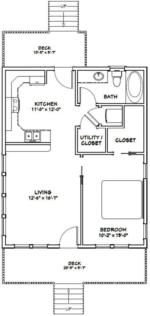24x30-Small-Design-House-1-Bedroom-1-Bath-720-sq-ft-PDF-Floor-Plan-layout-plan